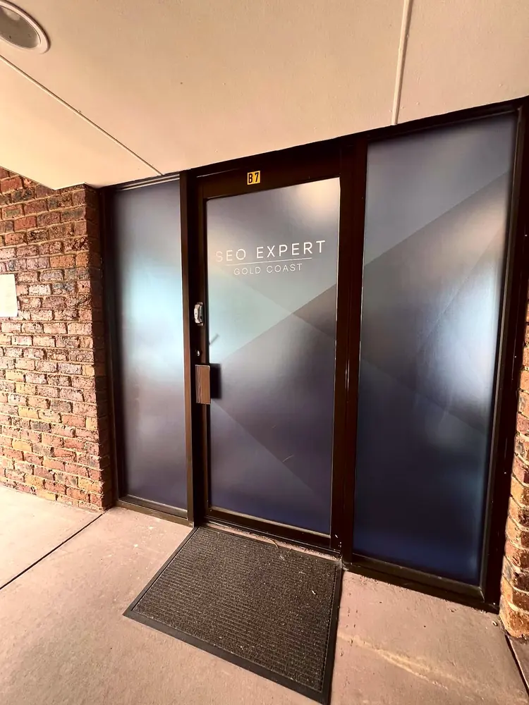 SEO Expert Gold Coast office entrance, door B7 at 50-54 Railway Street, Mudgeeraba